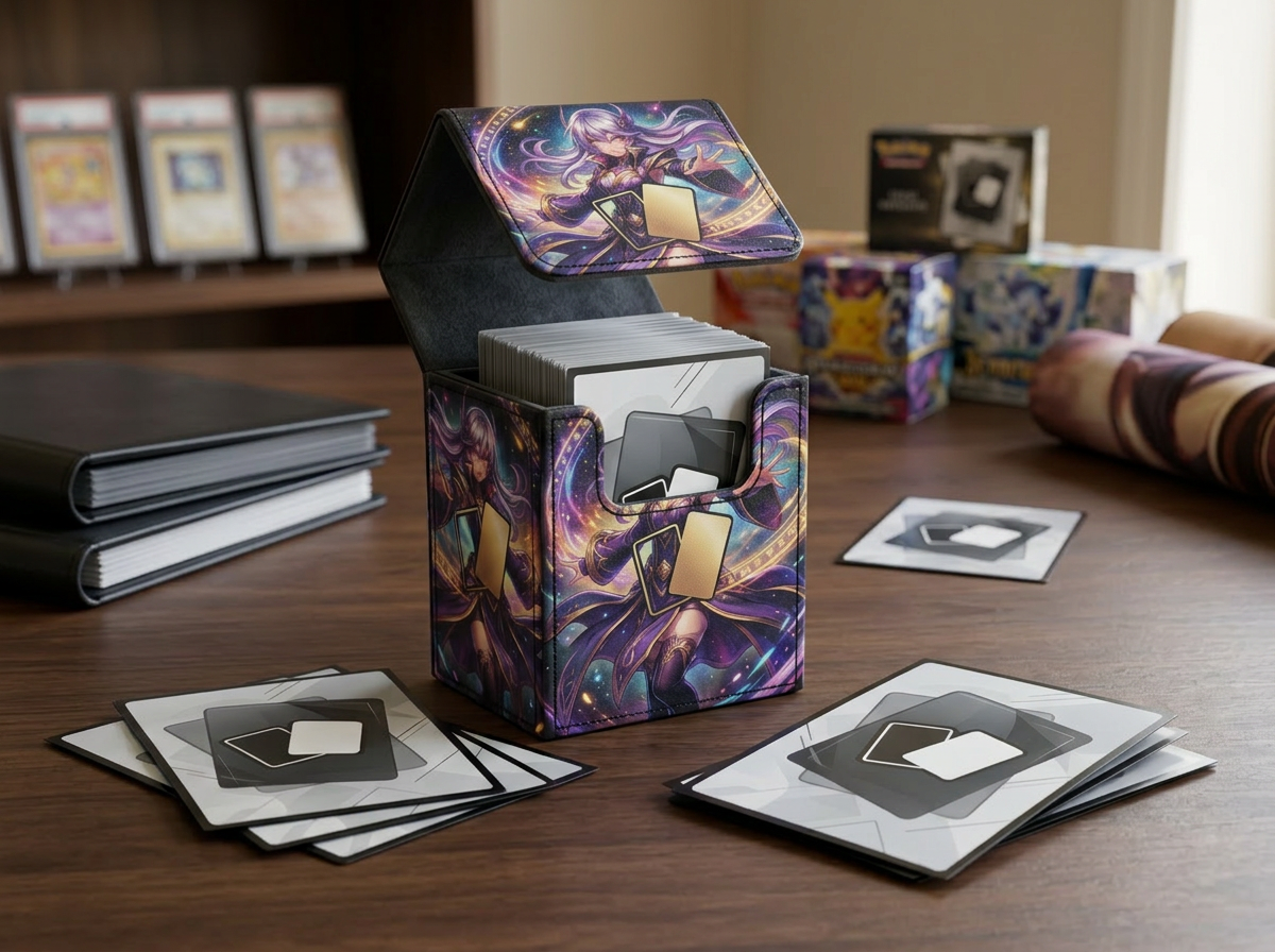 Iowa Card Co custom TCG production workspace